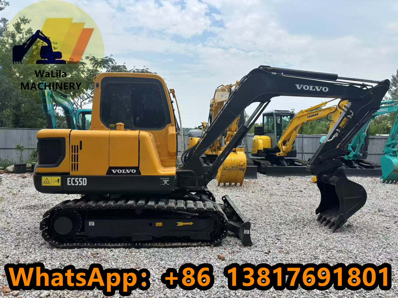 Volvo EC55D - Mini escavadeira: foto 1 Volvo EC55D - Mini escavadeira: foto 1