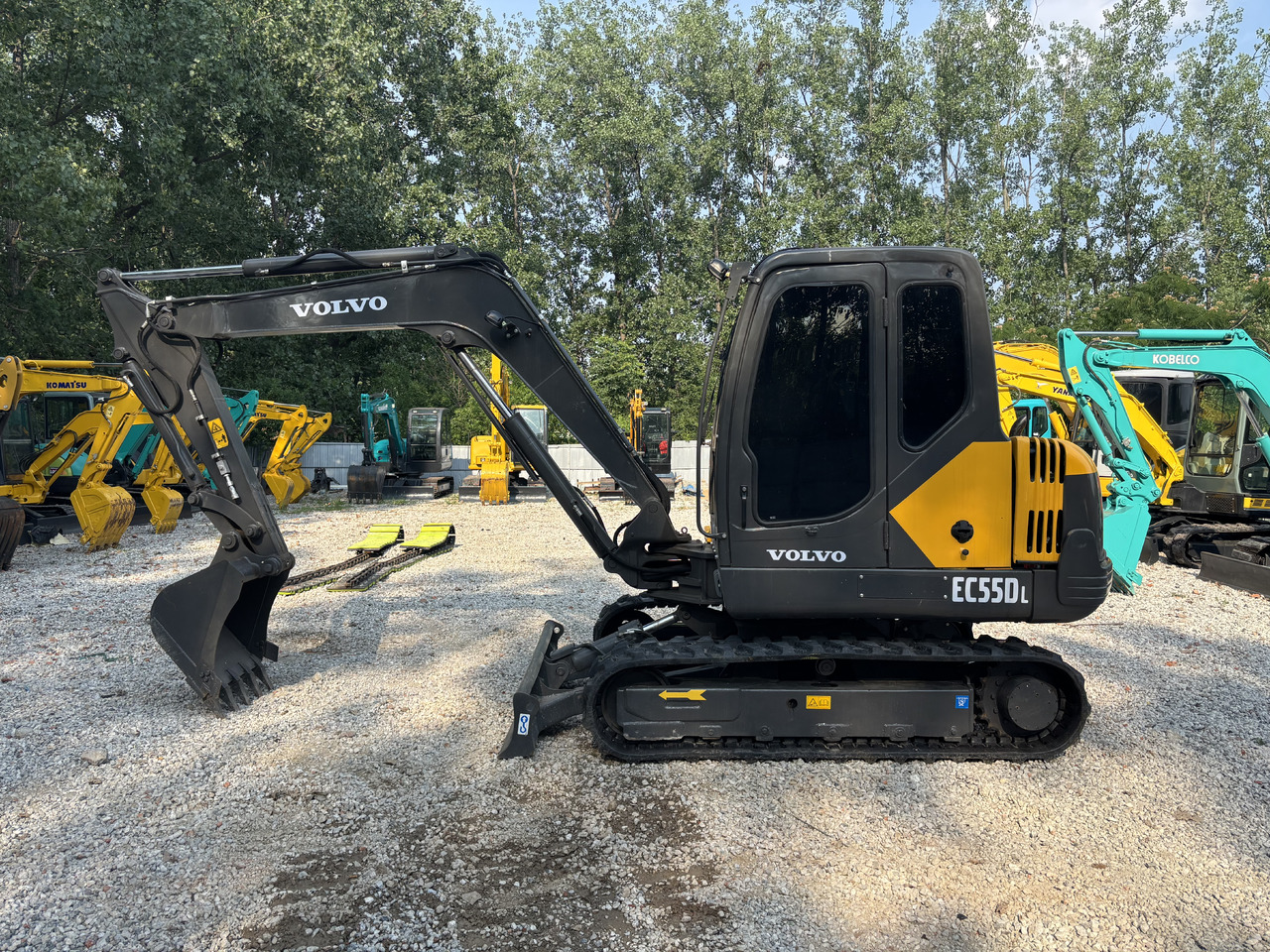 Volvo EC55D Rubber track - Mini escavadeira: foto 3 Volvo EC55D Rubber track - Mini escavadeira: foto 3