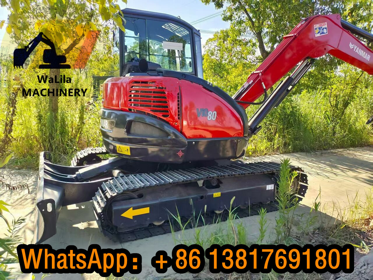 YANMAR VIO80 - Mini escavadeira: foto 1 YANMAR VIO80 - Mini escavadeira: foto 1
