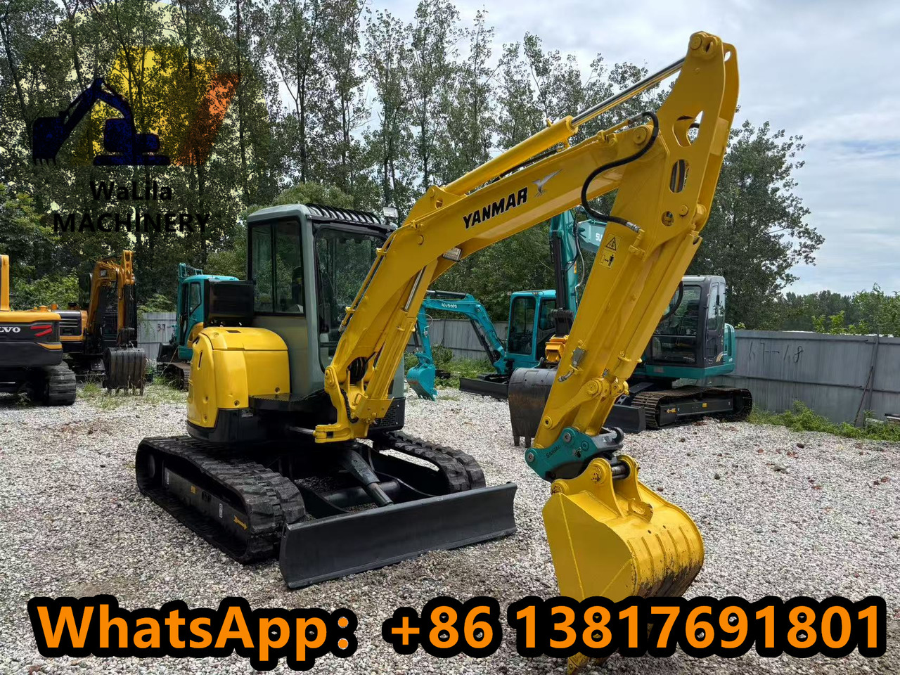 Yanmar Vio 55 Vio55 - Mini escavadeira: foto 3 Yanmar Vio 55 Vio55 - Mini escavadeira: foto 3