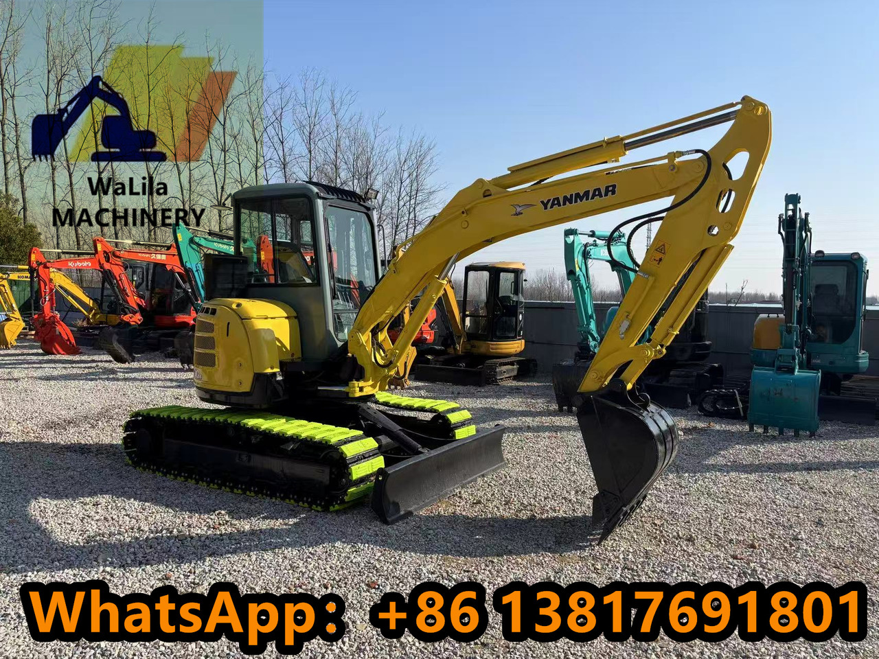 Yanmar Vio 55 Vio55 - Mini escavadeira: foto 5 Yanmar Vio 55 Vio55 - Mini escavadeira: foto 5