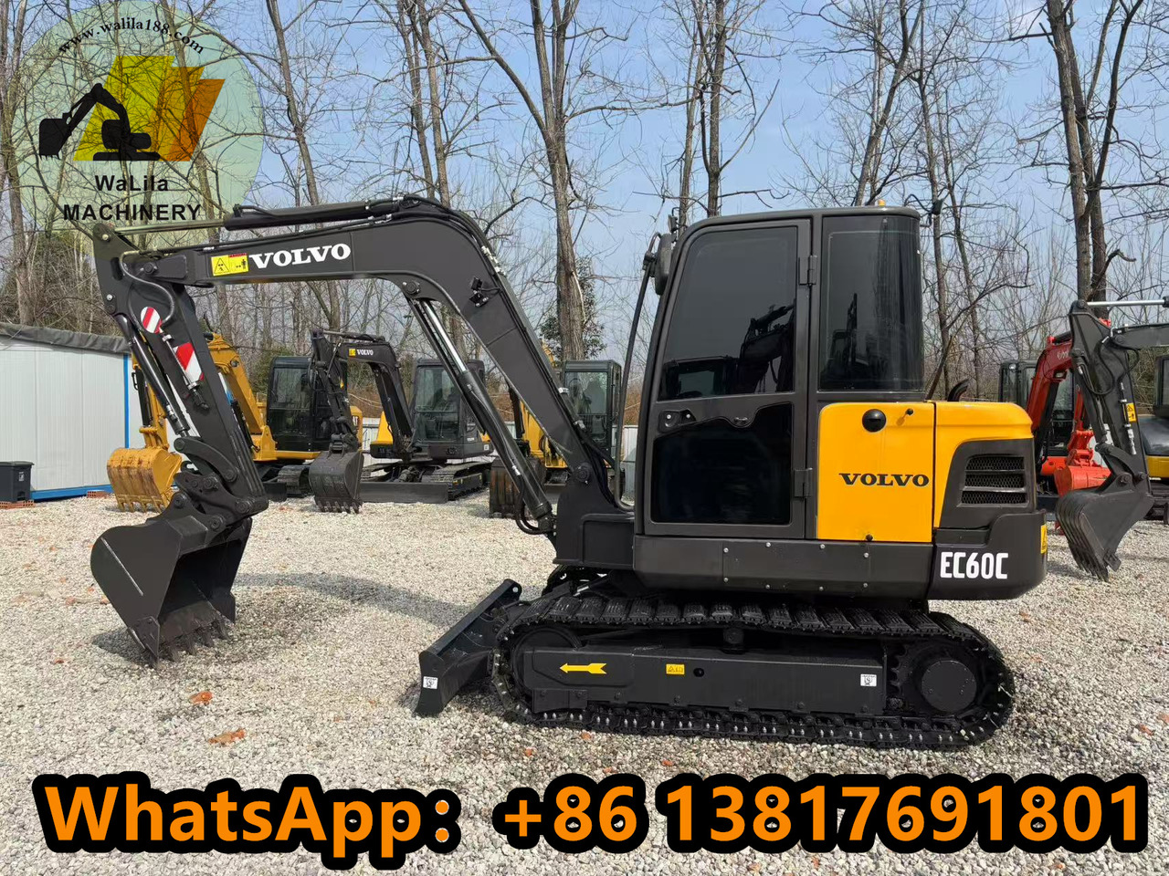 Volvo EC60D - Mini escavadeira: foto 1 Volvo EC60D - Mini escavadeira: foto 1