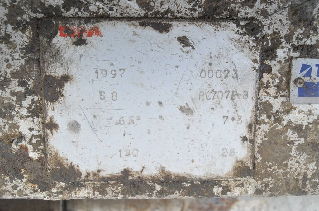 Cifa PC 707 - Bomba de betão estacionária: foto 5 Cifa PC 707 - Bomba de betão estacionária: foto 5