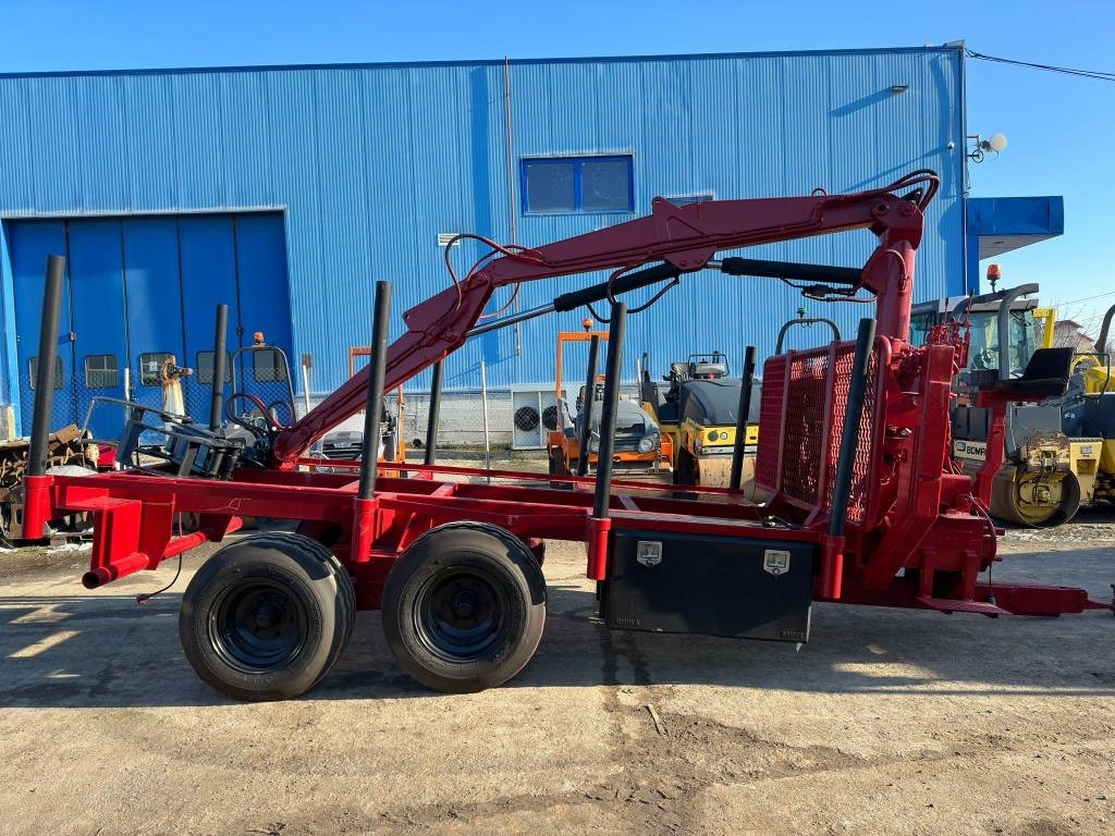 Fliegl Twin Axle - Reboque transporte de madeira: foto 1 Fliegl Twin Axle - Reboque transporte de madeira: foto 1