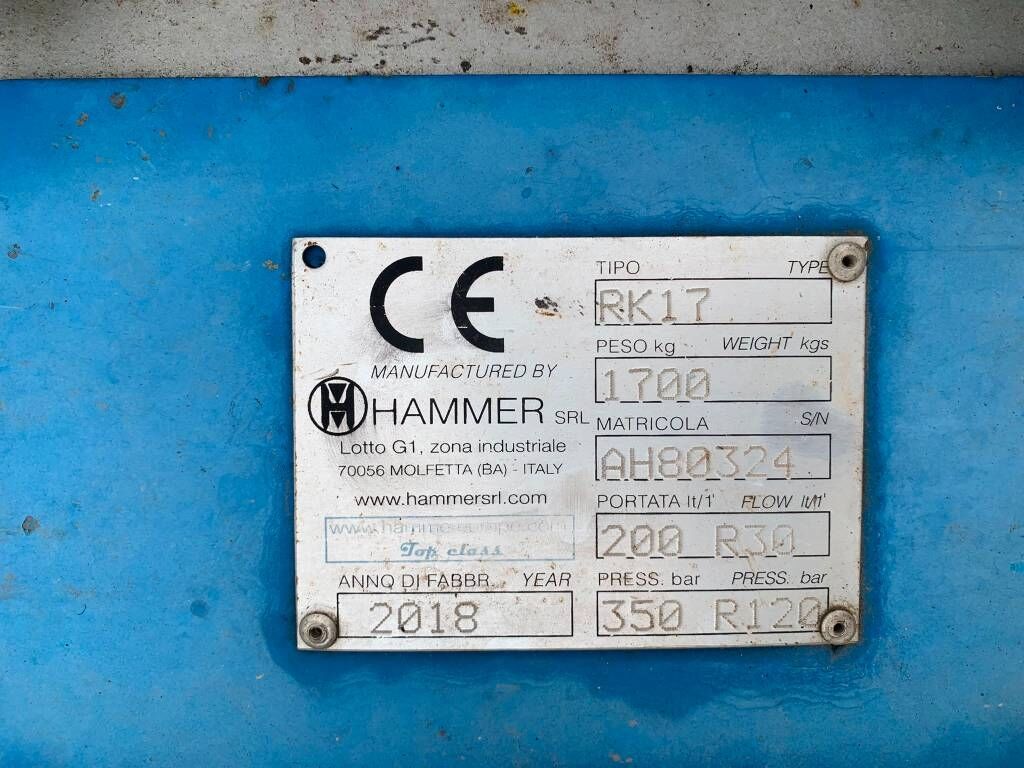 Hammer RK17 Hammer RK17 - Perfurador de solo: foto 5 Hammer RK17 Hammer RK17 - Perfurador de solo: foto 5