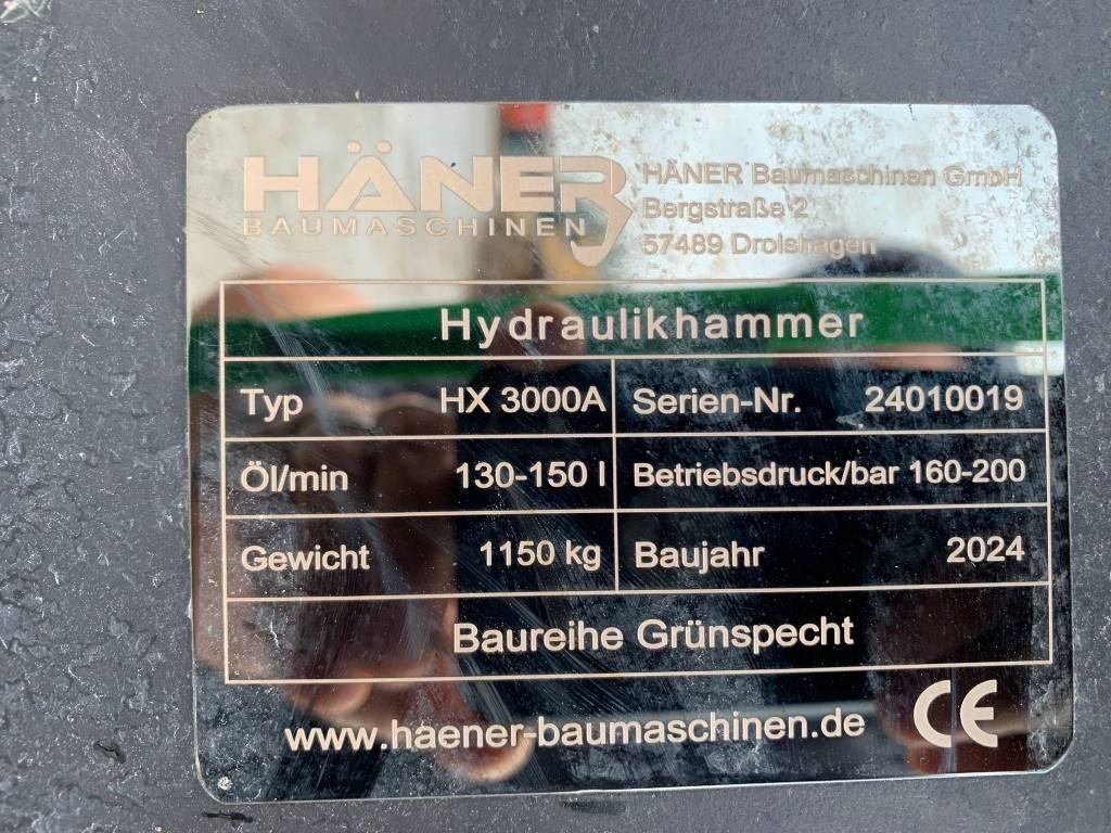 Haner HX3000A NEW - Martelo hidráulico por Máquina de construção: foto 4 Haner HX3000A NEW - Martelo hidráulico por Máquina de construção: foto 4