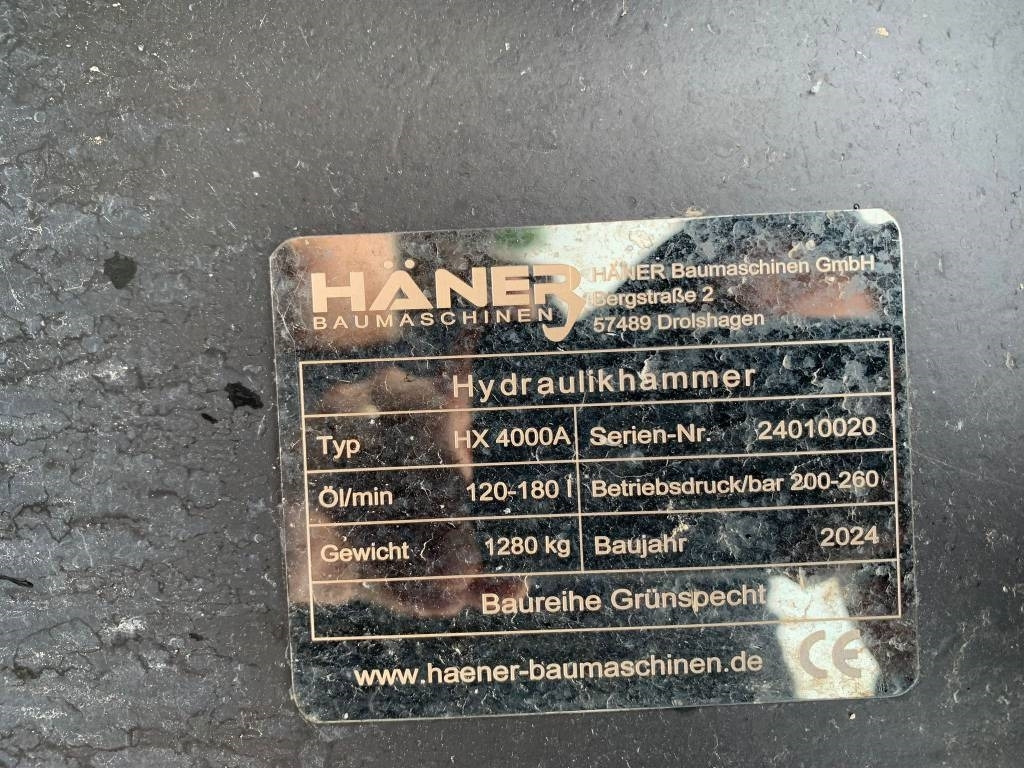 Haner HX4000A NEW - Martelo hidráulico por Máquina de construção: foto 5 Haner HX4000A NEW - Martelo hidráulico por Máquina de construção: foto 5