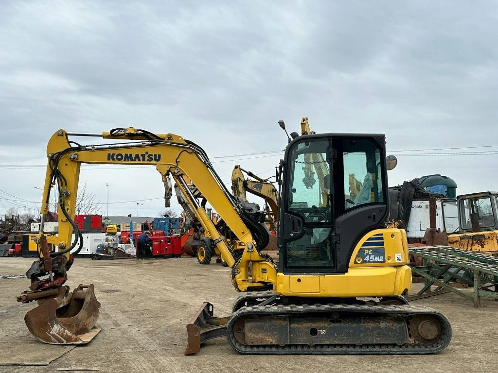 Komatsu PC 45 MR + RototiltRT20B - Mini escavadeira: foto 2 Komatsu PC 45 MR + RototiltRT20B - Mini escavadeira: foto 2