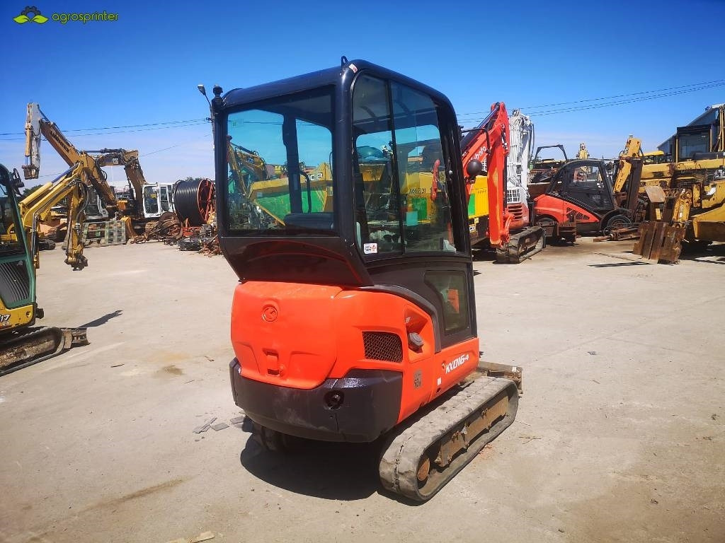 Kubota KX 016-4 - Mini escavadeira: foto 3 Kubota KX 016-4 - Mini escavadeira: foto 3