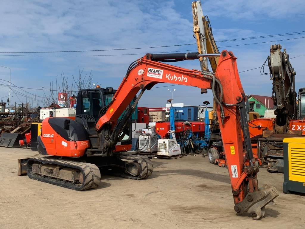 Kubota KX 080-4A - Mini escavadeira: foto 5 Kubota KX 080-4A - Mini escavadeira: foto 5