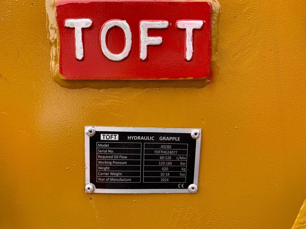 Toft ASC60 - Garra por Máquina de construção: foto 4 Toft ASC60 - Garra por Máquina de construção: foto 4