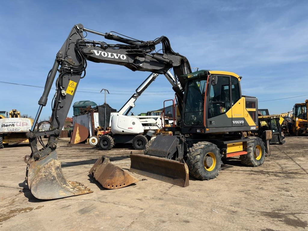 Volvo EW 150E - Escavadeira de rodas: foto 1 Volvo EW 150E - Escavadeira de rodas: foto 1