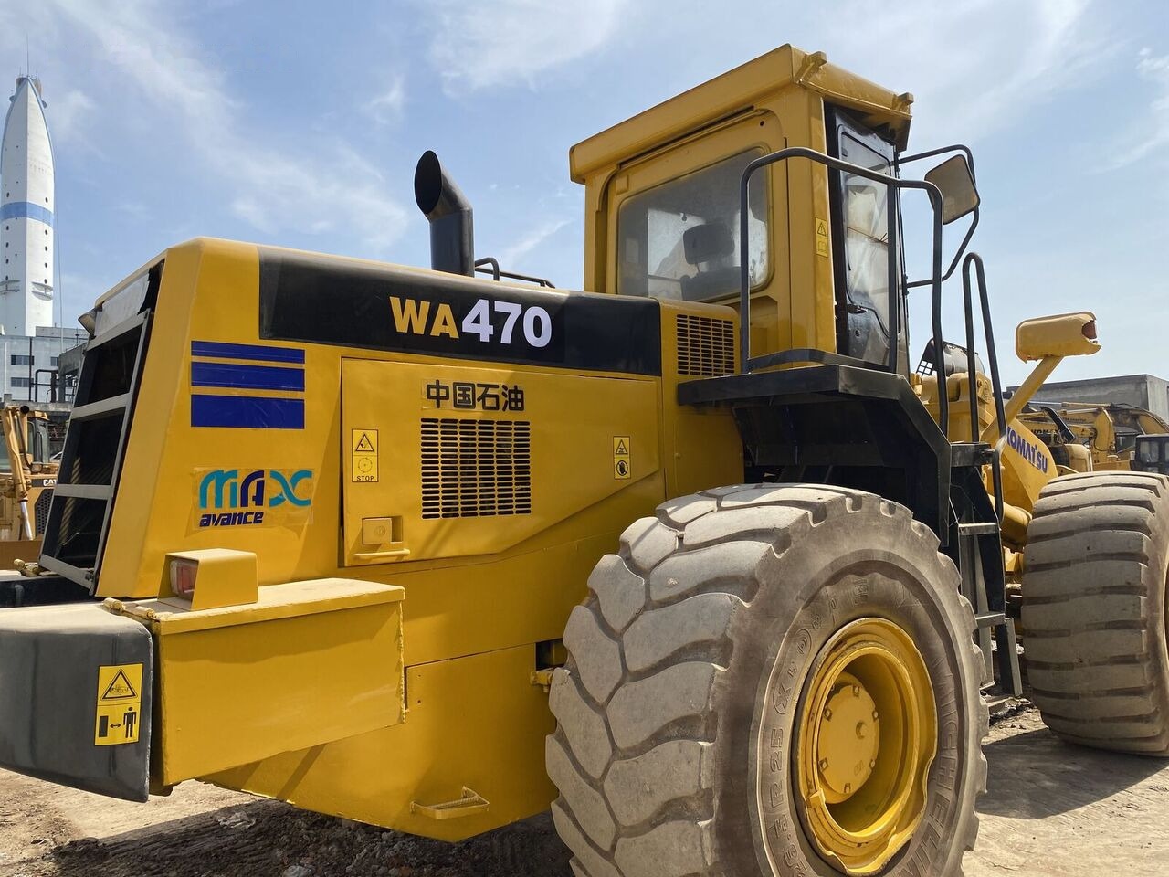 Komatsu WA470-3 - Pá carregadora de rodas: foto 5 Komatsu WA470-3 - Pá carregadora de rodas: foto 5