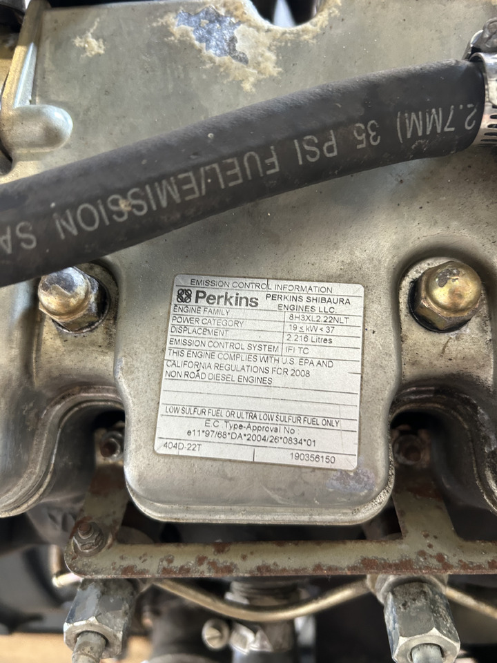 Motor Perkins 404D-22T: foto 9
