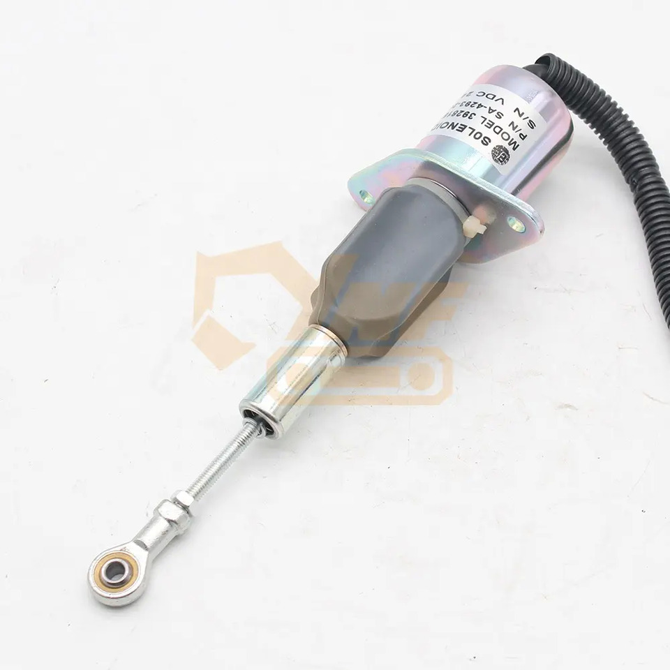 Sistema elétrico novo 3928161 24V Diesel Solenoid R210LC-7 Excavator Stop Solenoid Valve 3928161 For HYUNDAI Excavator: foto 6