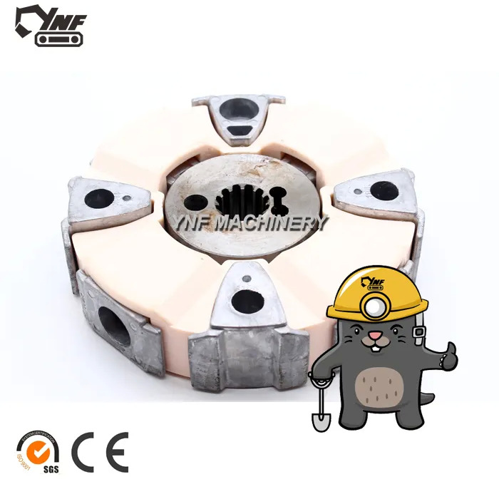SK210-8 SK200-8 Excavator Hydraulic Pump Accessories Rubber Shock Absorbing Coupling Assembly - Embreagem e peças: foto 3 SK210-8 SK200-8 Excavator Hydraulic Pump Accessories Rubber Shock Absorbing Coupling Assembly - Embreagem e peças: foto 3