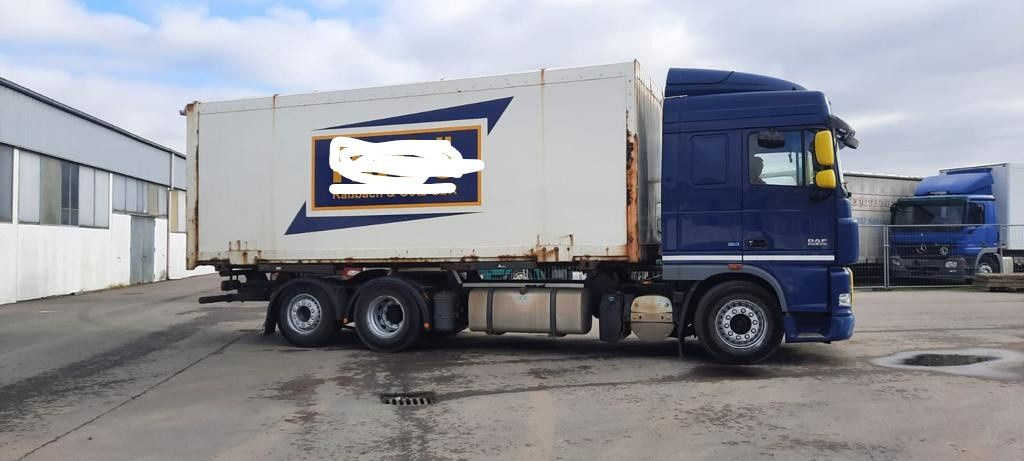 DAF XF 105-460 BDF SSC 1-Hand - Camião transportador de contêineres/ Caixa móvel: foto 3 DAF XF 105-460 BDF SSC 1-Hand - Camião transportador de contêineres/ Caixa móvel: foto 3
