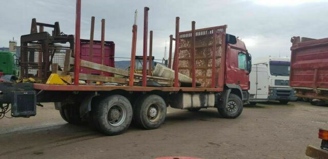 Iveco AD260T450PS 6x4 Blatt Blatt (E:5) - Camião de transporte de madeira, Camião grua: foto 2 Iveco AD260T450PS 6x4 Blatt Blatt (E:5) - Camião de transporte de madeira, Camião grua: foto 2