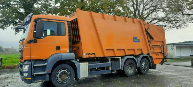 MAN 26.320 Müllwagen Faun Variopress - Caminhão de lixo: foto 3 MAN 26.320 Müllwagen Faun Variopress - Caminhão de lixo: foto 3