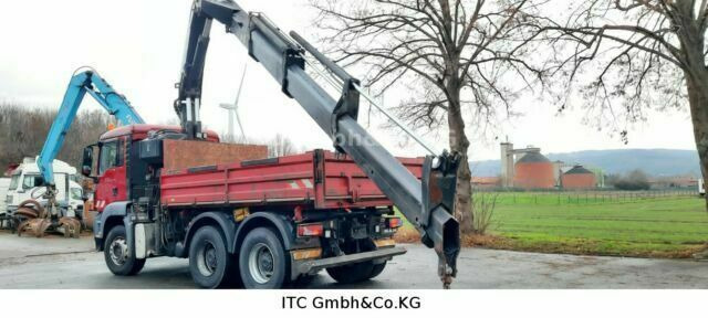 MAN 26.440TGS Kipper+Kran Meiller/Stahl - Camião basculante, Camião grua: foto 4 MAN 26.440TGS Kipper+Kran Meiller/Stahl - Camião basculante, Camião grua: foto 4