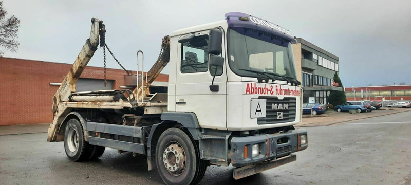 MAN ME 18.250PS Absetzkipper Meiller/Aufbau /Tele - Camião multibenne: foto 1 MAN ME 18.250PS Absetzkipper Meiller/Aufbau /Tele - Camião multibenne: foto 1