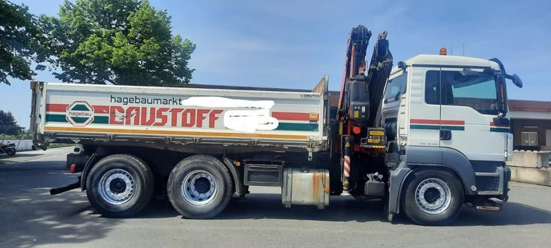 MAN TGS 26.400 Kipper Mit Kran/Funk - Camião de caixa aberta/ Plataforma, Camião grua: foto 4 MAN TGS 26.400 Kipper Mit Kran/Funk - Camião de caixa aberta/ Plataforma, Camião grua: foto 4