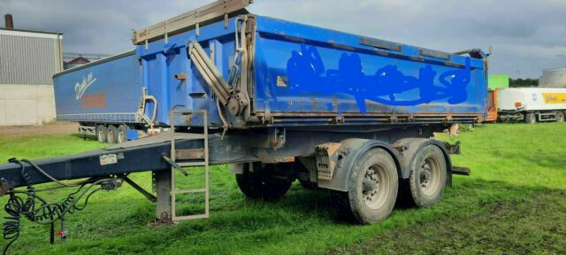 Meiller 2x Meiller/18To. Tanden/Kipper - Reboque basculante: foto 2 Meiller 2x Meiller/18To. Tanden/Kipper - Reboque basculante: foto 2