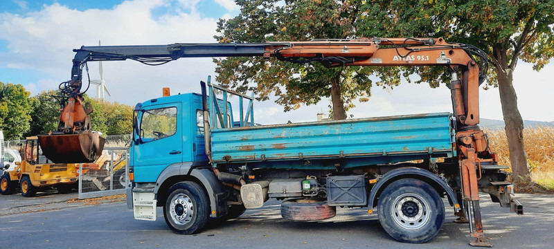 Mercedes-Benz 1828K 4x2 Kipper KRAN+Funk/Greifer - Camião basculante, Camião grua: foto 3 Mercedes-Benz 1828K 4x2 Kipper KRAN+Funk/Greifer - Camião basculante, Camião grua: foto 3