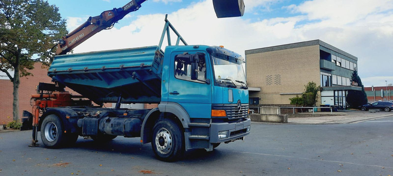 Mercedes-Benz 1828K 4x2 Kipper KRAN+Funk/Greifer - Camião basculante, Camião grua: foto 2 Mercedes-Benz 1828K 4x2 Kipper KRAN+Funk/Greifer - Camião basculante, Camião grua: foto 2