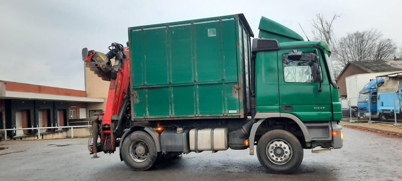 Mercedes-Benz 1841K 4x2 Actros Kipper mit Kran+Greifer - Camião basculante, Camião grua: foto 4 Mercedes-Benz 1841K 4x2 Actros Kipper mit Kran+Greifer - Camião basculante, Camião grua: foto 4