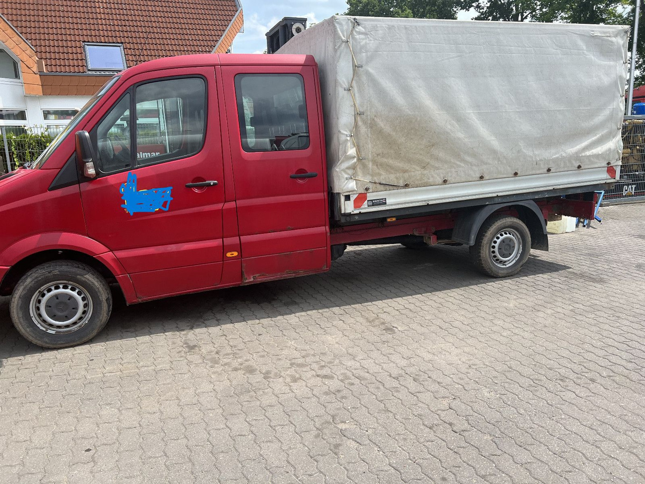 Mercedes-Benz 319 Doka - Carrinha de lona, Carrinha cabine dupla: foto 4 Mercedes-Benz 319 Doka - Carrinha de lona, Carrinha cabine dupla: foto 4