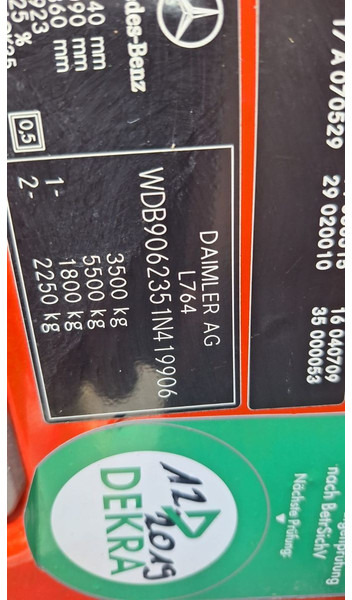 Leasing de Mercedes-Benz 319 Doka Mercedes-Benz 319 Doka: foto 12 Leasing de Mercedes-Benz 319 Doka Mercedes-Benz 319 Doka: foto 12