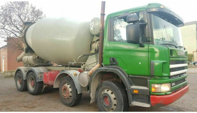 Scania 124-380PS 8x4 9-Qubik Stetter Euro:4 ZF-Schalte - Camião betoneira: foto 1 Scania 124-380PS 8x4 9-Qubik Stetter Euro:4 ZF-Schalte - Camião betoneira: foto 1