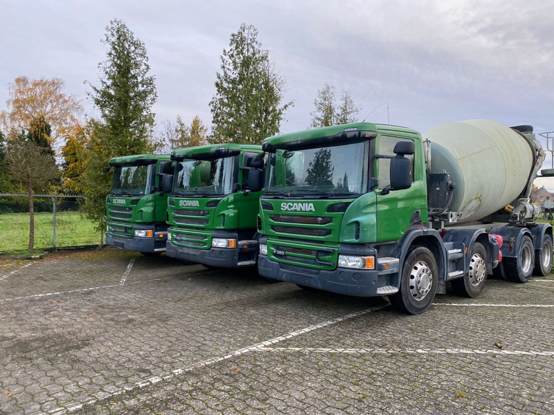 Scania 2x P360 Betonmischer 8x4 Blatt/Blatt E6 2 stück - Camião betoneira: foto 3 Scania 2x P360 Betonmischer 8x4 Blatt/Blatt E6 2 stück - Camião betoneira: foto 3