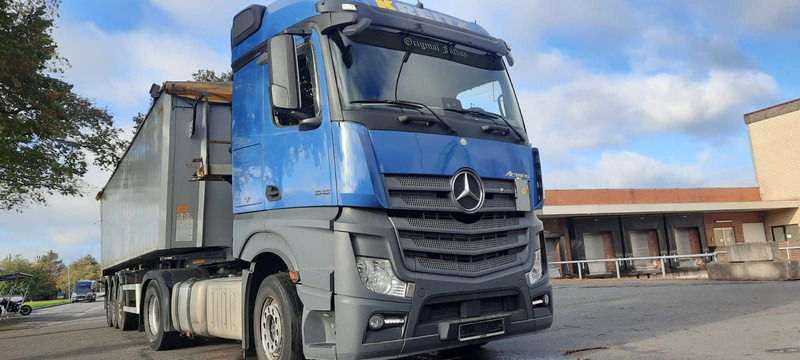 Mercedes-Benz Actros 1843LS 4x2 G.Haus/Hochdach Kipphyd./2-Kre - Tractor: foto 1 Mercedes-Benz Actros 1843LS 4x2 G.Haus/Hochdach Kipphyd./2-Kre - Tractor: foto 1
