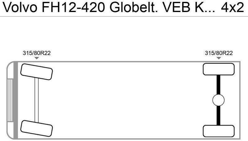 Volvo FH12-420 Globelt. VEB Klima Kipphydraulik - Tractor: foto 5 Volvo FH12-420 Globelt. VEB Klima Kipphydraulik - Tractor: foto 5