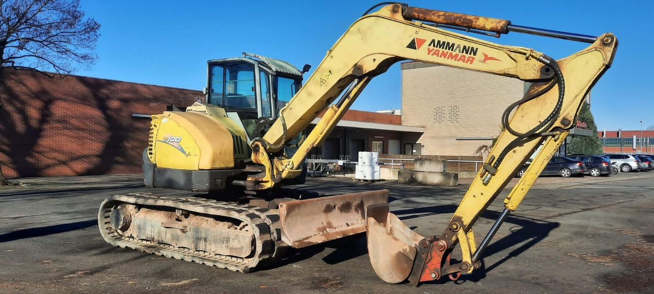 Yanmar SV 100 Bagger Deutsche Maschine 1-Hand - Mini escavadeira: foto 1 Yanmar SV 100 Bagger Deutsche Maschine 1-Hand - Mini escavadeira: foto 1