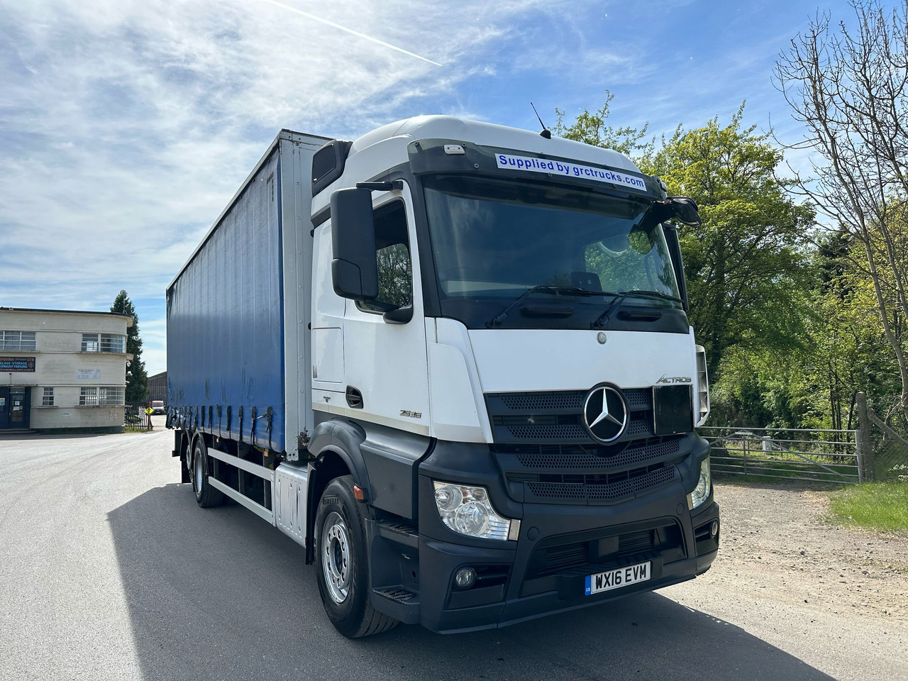 Camião de lona 2016 Mercedes Actros 2536 Curtainside Truck: foto 7