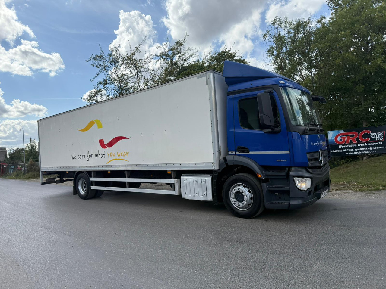2016 Mercedes Antos 1824 Rigid Truck - Camião furgão: foto 2 2016 Mercedes Antos 1824 Rigid Truck - Camião furgão: foto 2