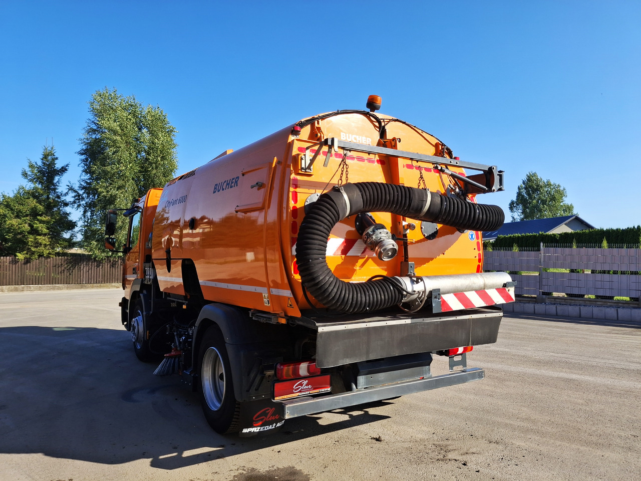 MERCEDES-BENZ Atego 1523 Zamiatarka Kehrmaschine BUCHER CityFant 6000 Euro 6 PM10 L/R Rura Do Liści - Varredora urbana: foto 3 MERCEDES-BENZ Atego 1523 Zamiatarka Kehrmaschine BUCHER CityFant 6000 Euro 6 PM10 L/R Rura Do Liści - Varredora urbana: foto 3