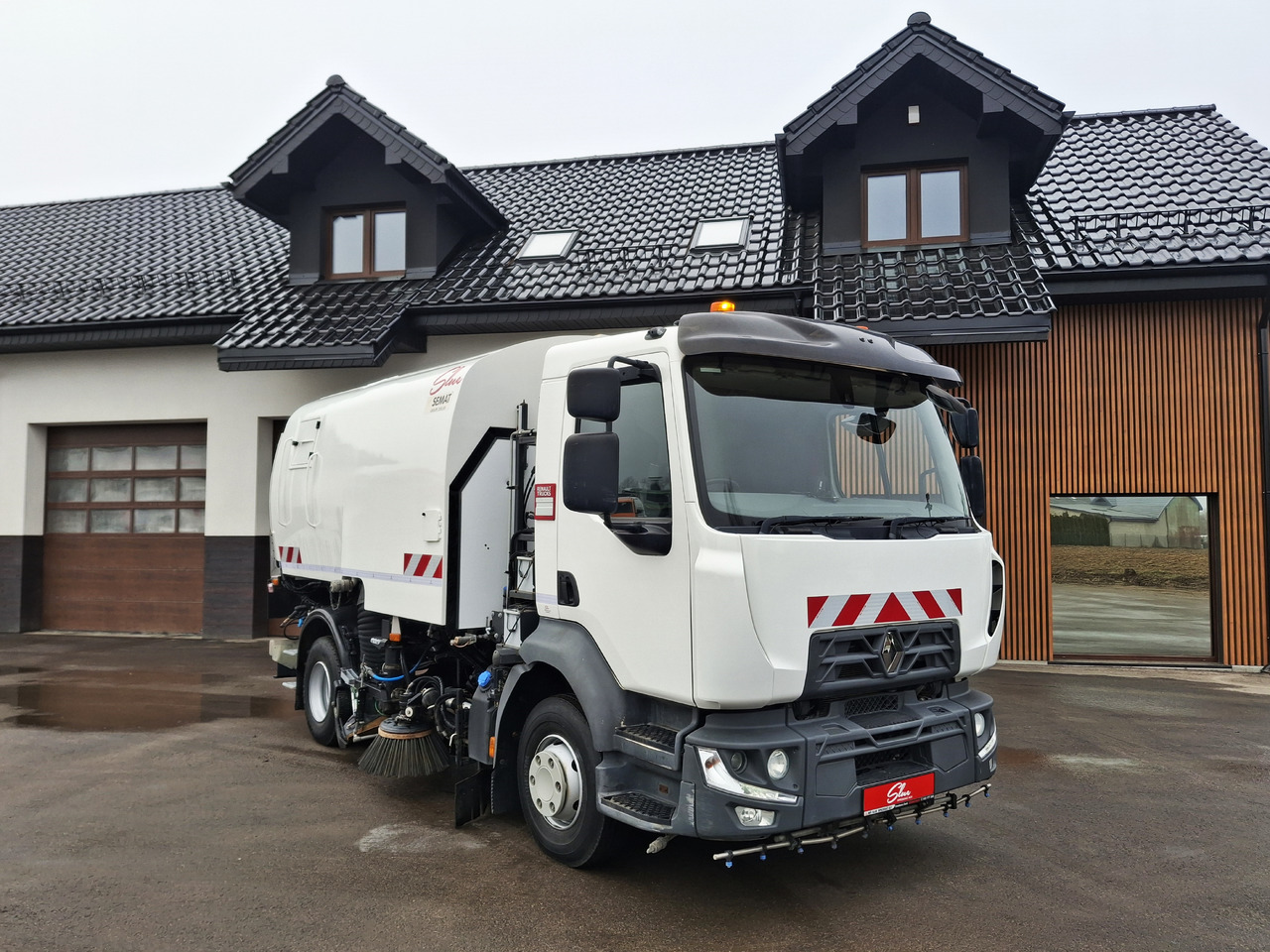 RENAULT D12 Zamiatarka Kehrmaschine SEMAT Zoeller Faun Karcher Euro 6 PM10 L/R 2017r - Varredora urbana: foto 1 RENAULT D12 Zamiatarka Kehrmaschine SEMAT Zoeller Faun Karcher Euro 6 PM10 L/R 2017r - Varredora urbana: foto 1