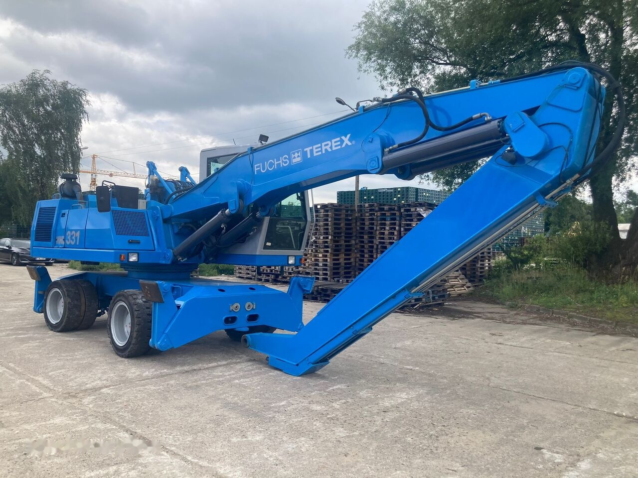 Manipulador de material Fuchs MHL 331 C with Generator: foto 8