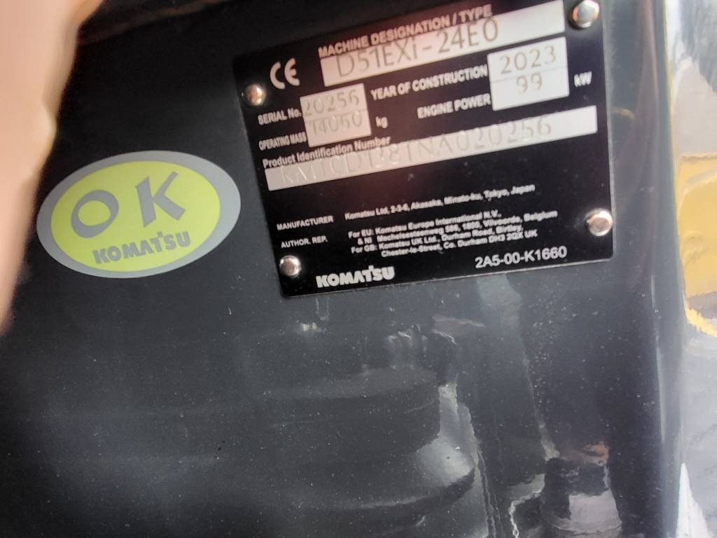 Buldôzer Komatsu D 51 EXi/PXi-24: foto 7