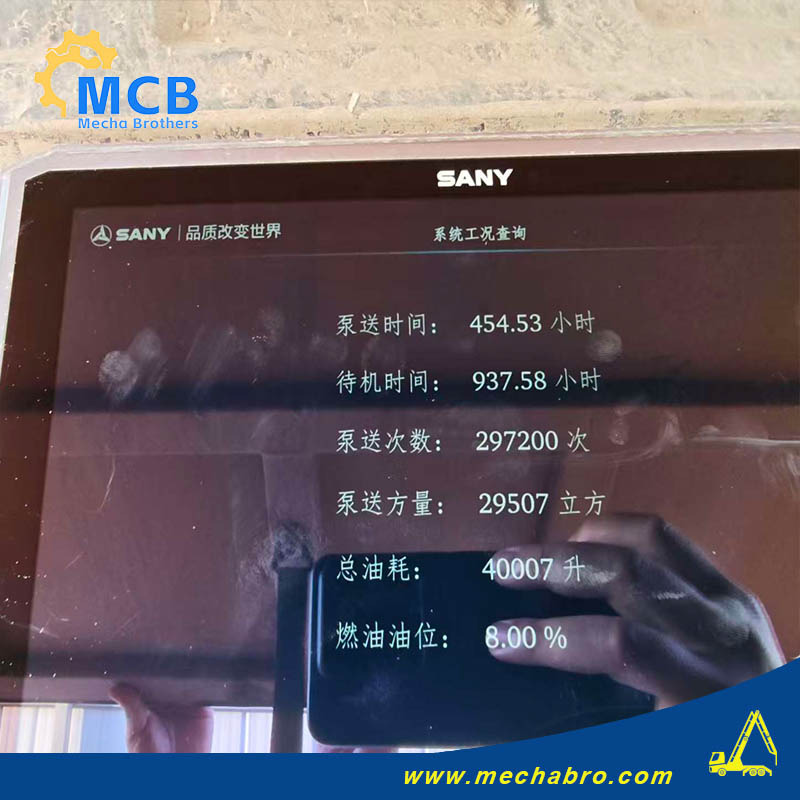 Autobomba de betão SANY SYM5440THBF: foto 9 Autobomba de betão SANY SYM5440THBF: foto 9