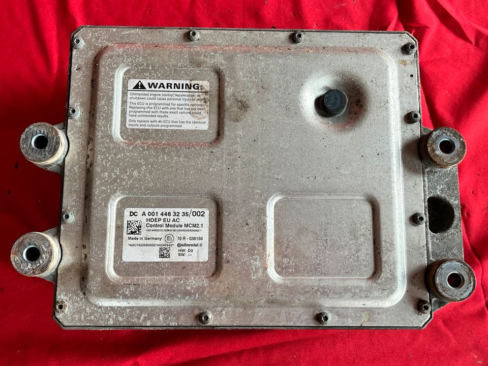 Actros A 0014463235 Euro 6 Motorsteuergerät MCM Control Unit - Centralina electrónica por Camião: foto 2 Actros A 0014463235 Euro 6 Motorsteuergerät MCM Control Unit - Centralina electrónica por Camião: foto 2