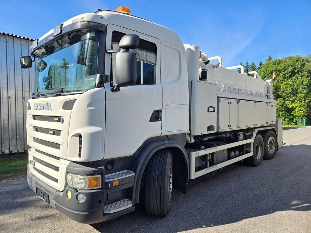 Scania G420 6X2 J. Hvidtved Larsen - Caminhão limpa fossa: foto 1 Scania G420 6X2 J. Hvidtved Larsen - Caminhão limpa fossa: foto 1