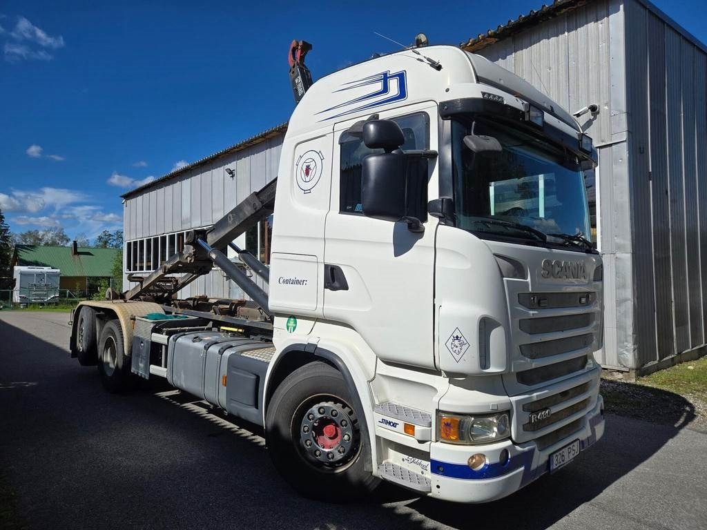 Scania R480 LB6X2*4HNA EURO5 + HIAB 21T + INTERCOOLER 353 - Camião polibenne: foto 4 Scania R480 LB6X2*4HNA EURO5 + HIAB 21T + INTERCOOLER 353 - Camião polibenne: foto 4