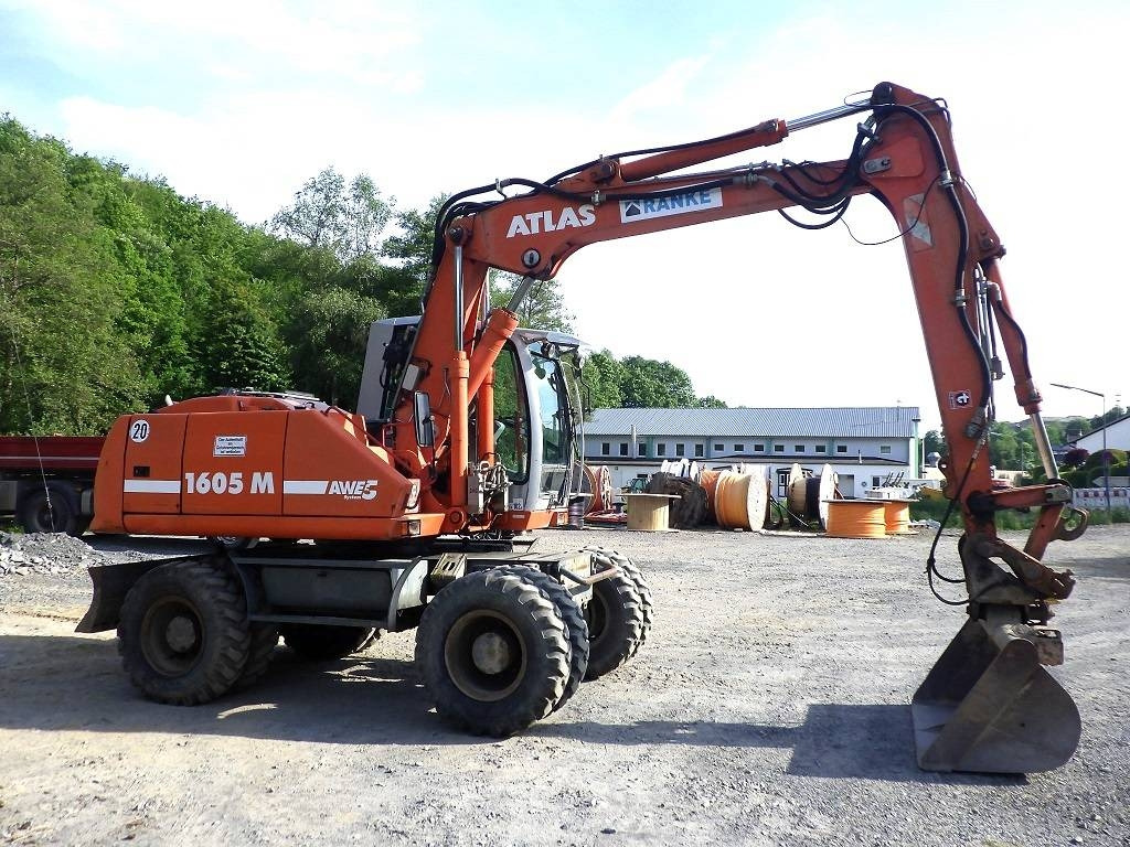 Atlas 1605 M - Escavadeira de rodas: foto 3 Atlas 1605 M - Escavadeira de rodas: foto 3