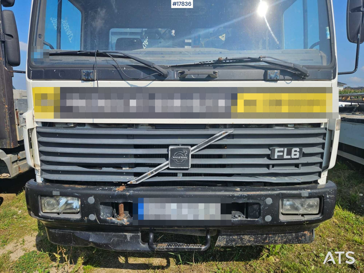 1997 Volvo FL 619 - Camião de caixa aberta/ Plataforma, Camião grua: foto 4 1997 Volvo FL 619 - Camião de caixa aberta/ Plataforma, Camião grua: foto 4