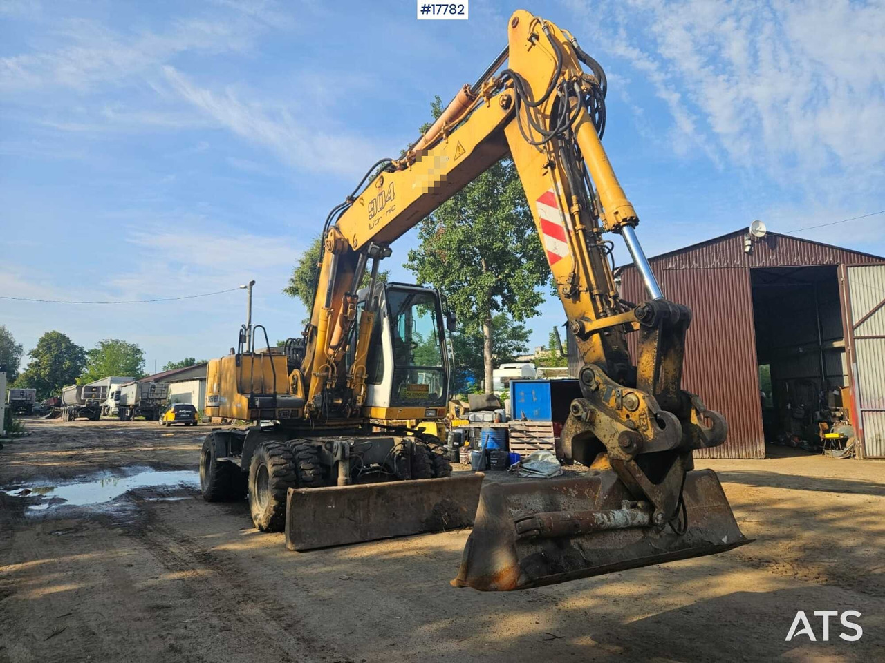 2002 Liebherr  A 904 - Escavadeira de rodas: foto 1 2002 Liebherr  A 904 - Escavadeira de rodas: foto 1